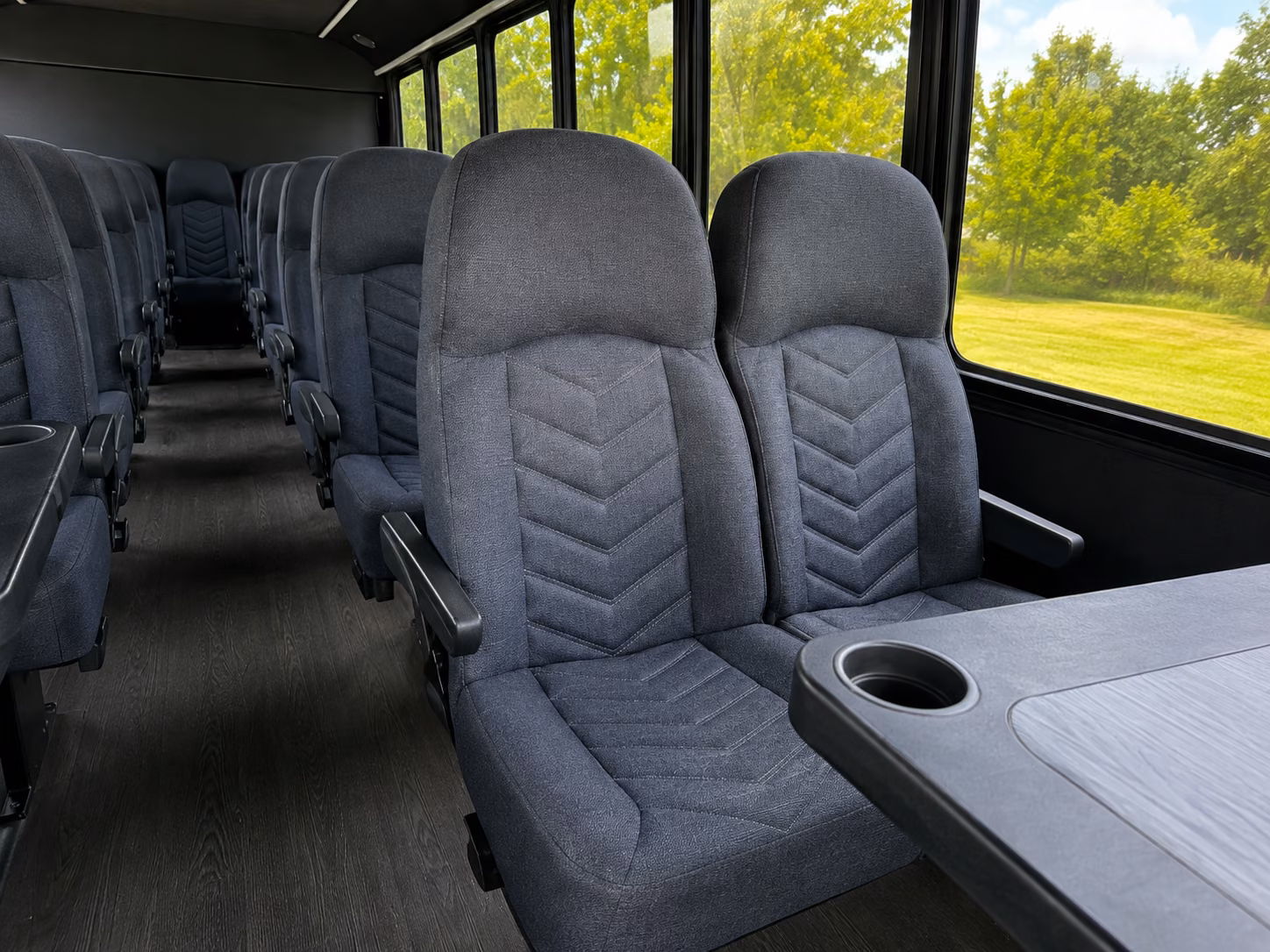 airport transfer buses for wedding guests flying into lax
