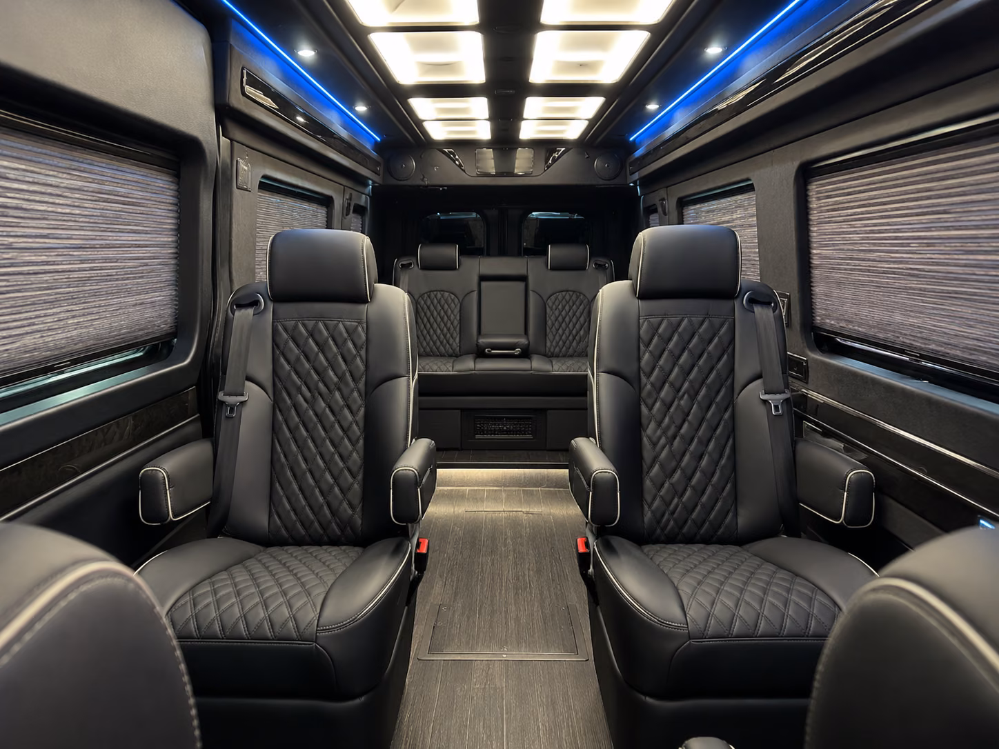 santa monica employee transportation onboard seating