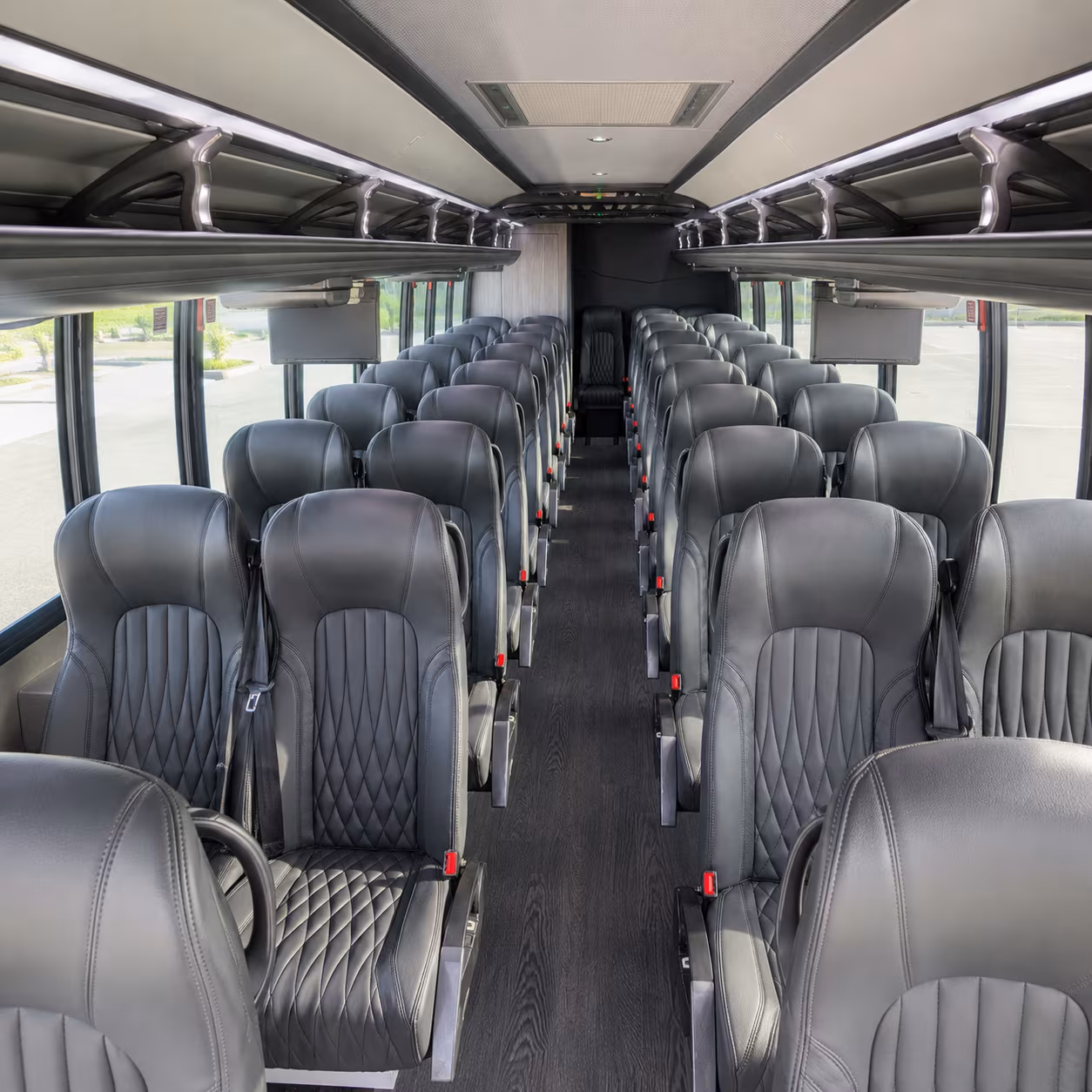 santa monica long distance transportation onboard seating
