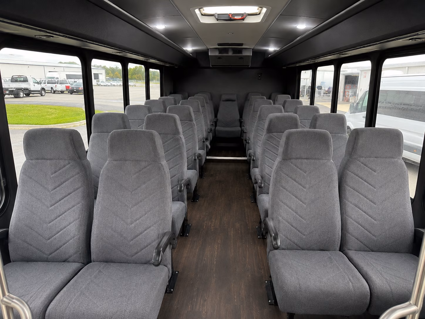 santa monica religious group transportation onboard seating