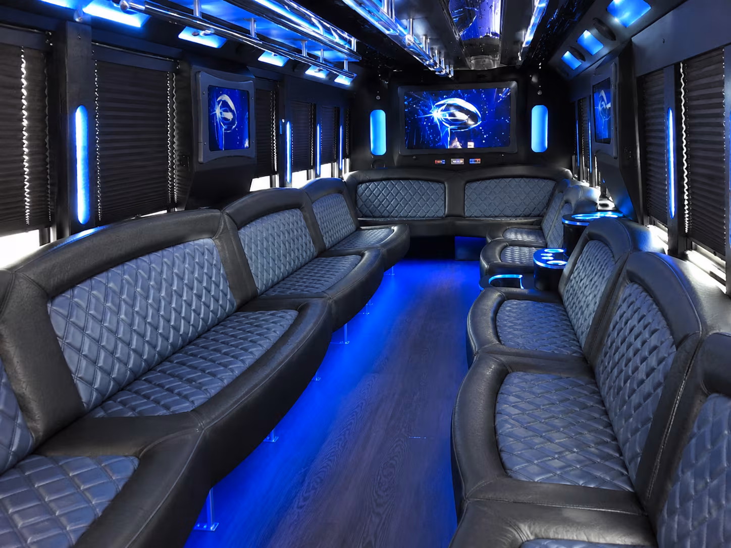 santa monica sporting event party bus rental