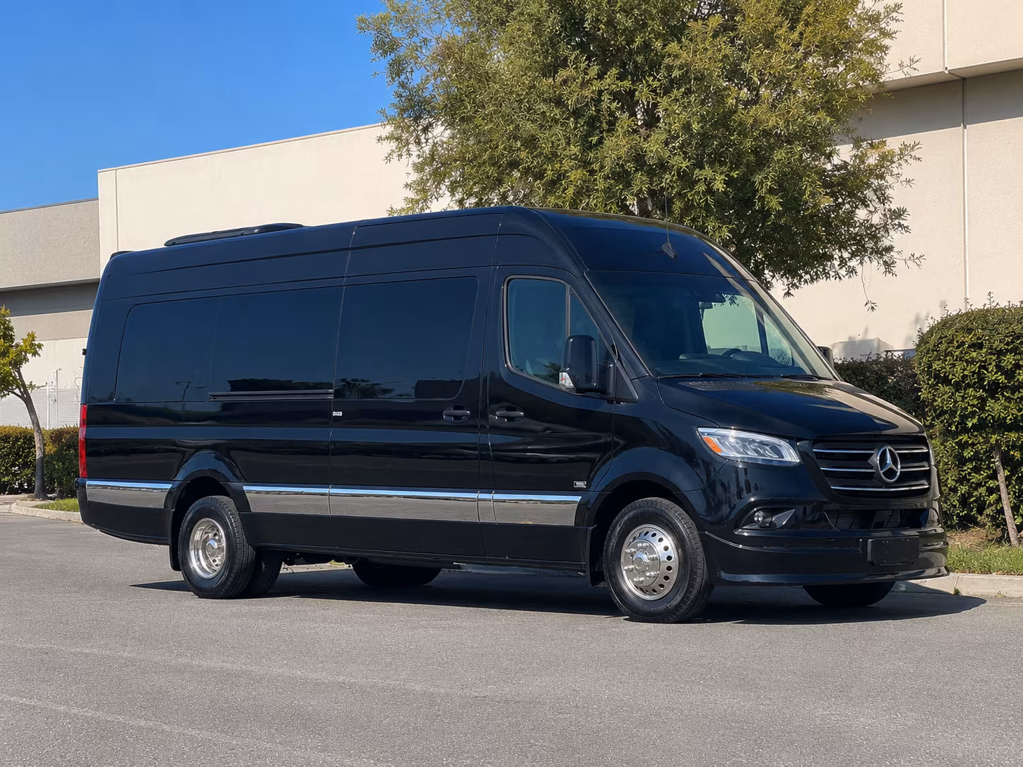 santa monica sprinter van with driver