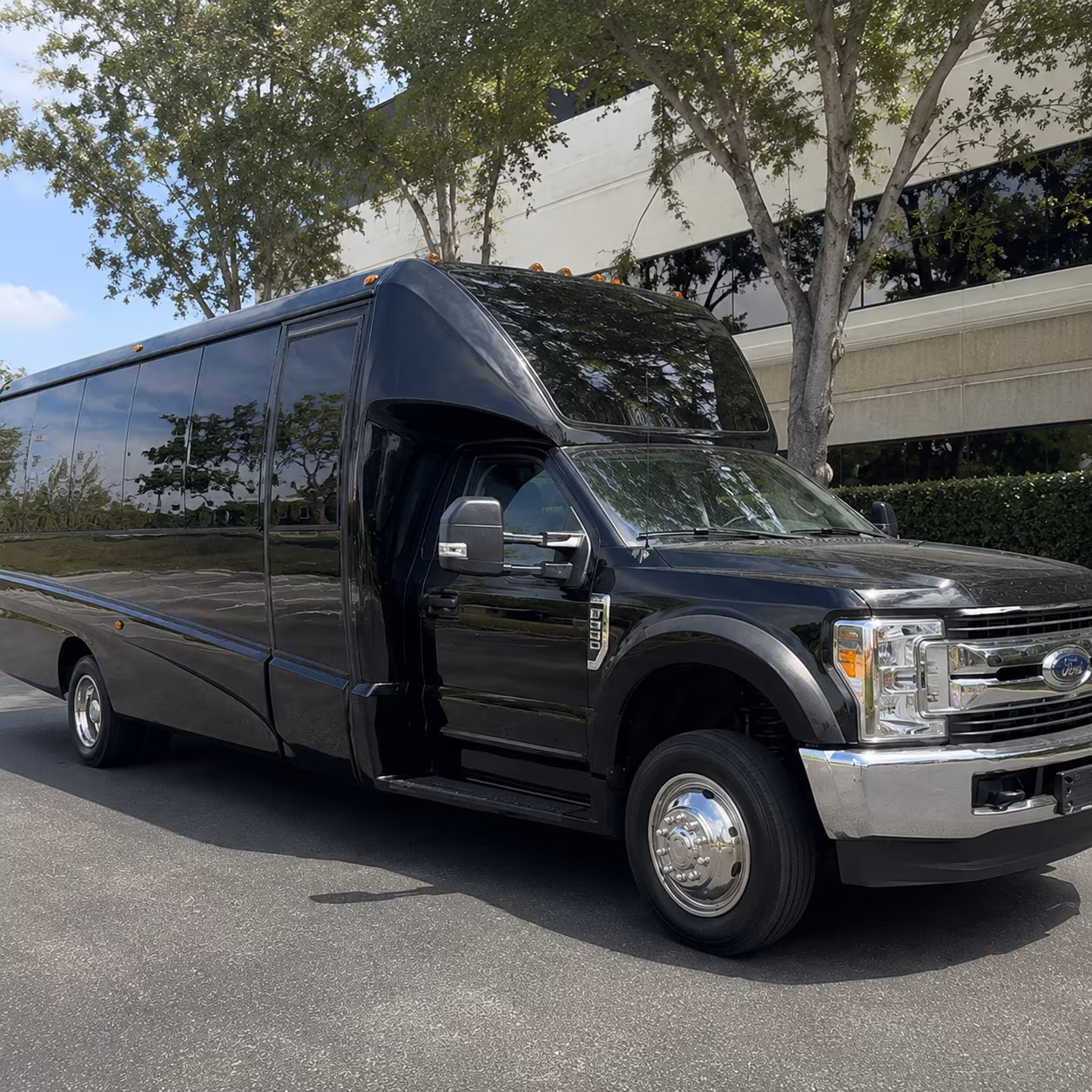 santa monica wedding party bus rental