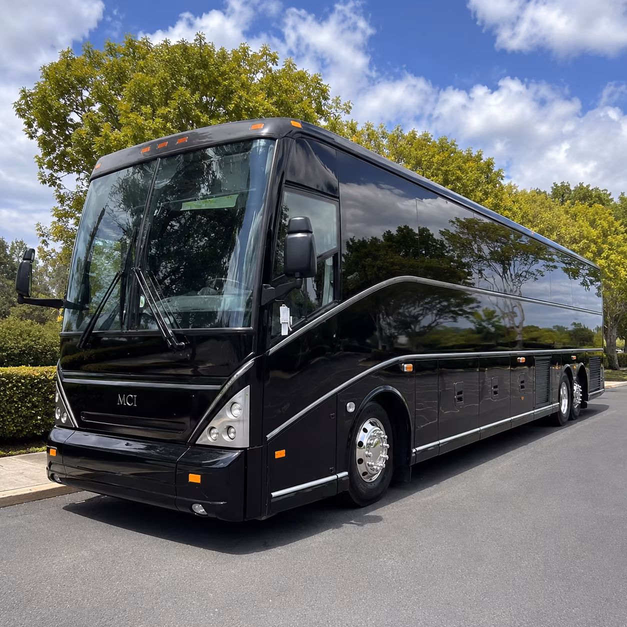 va and defense agency shuttle buses in west los angeles